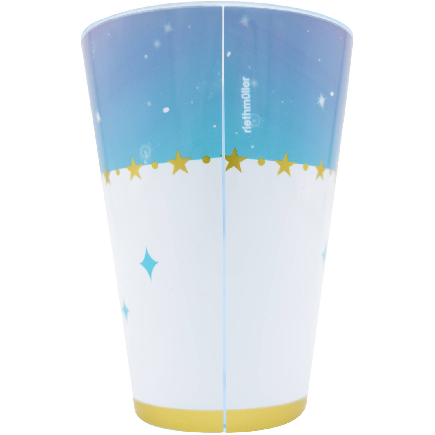 4 Cups Unicorn Dreams Plastic Reusable 430 ml