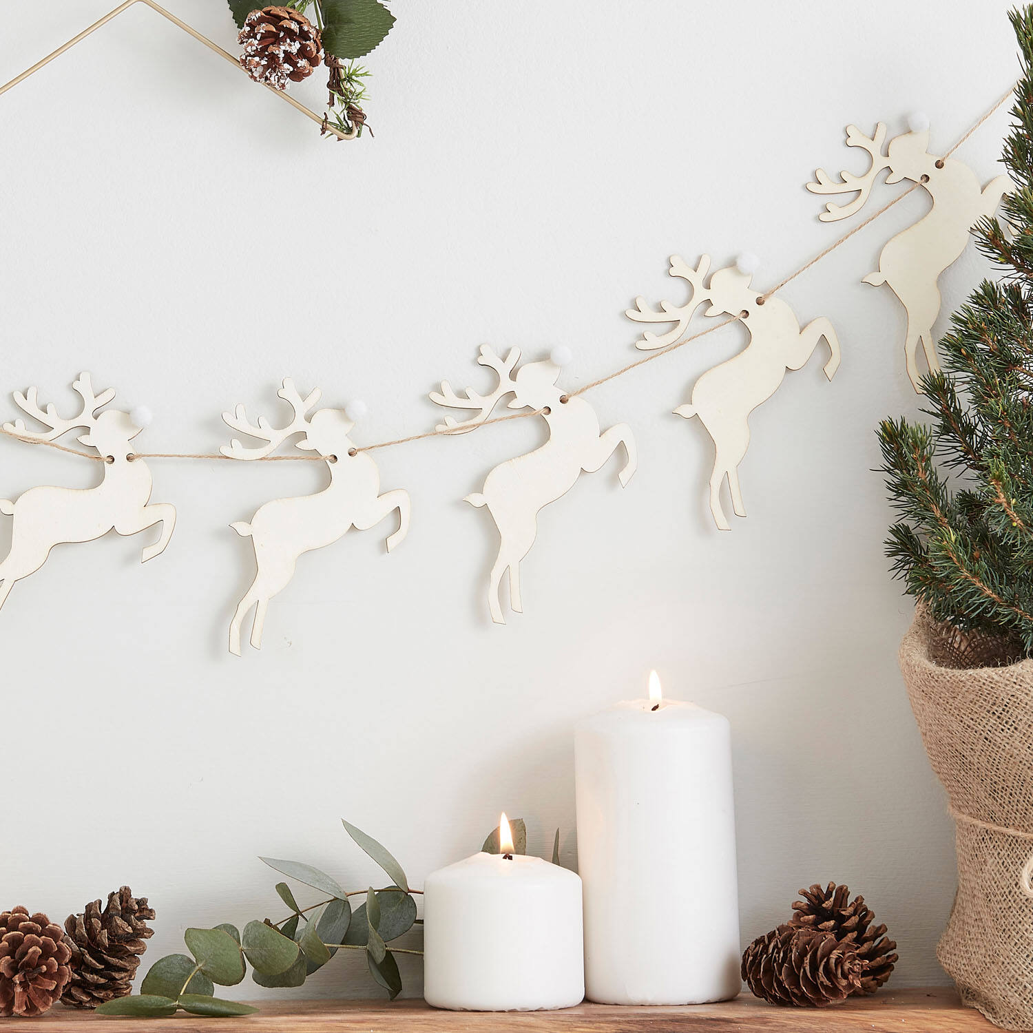 Bunting - Wooden Stag Bunting