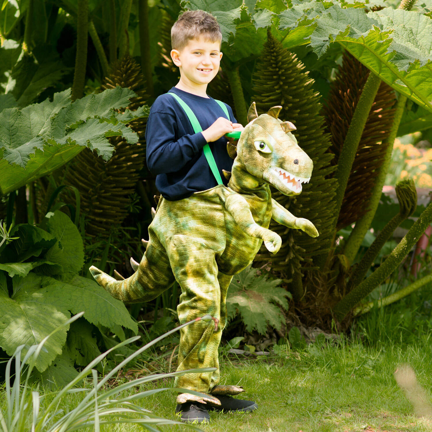 Child Costume Ride On Dinosaur Age 3 - 5 Years