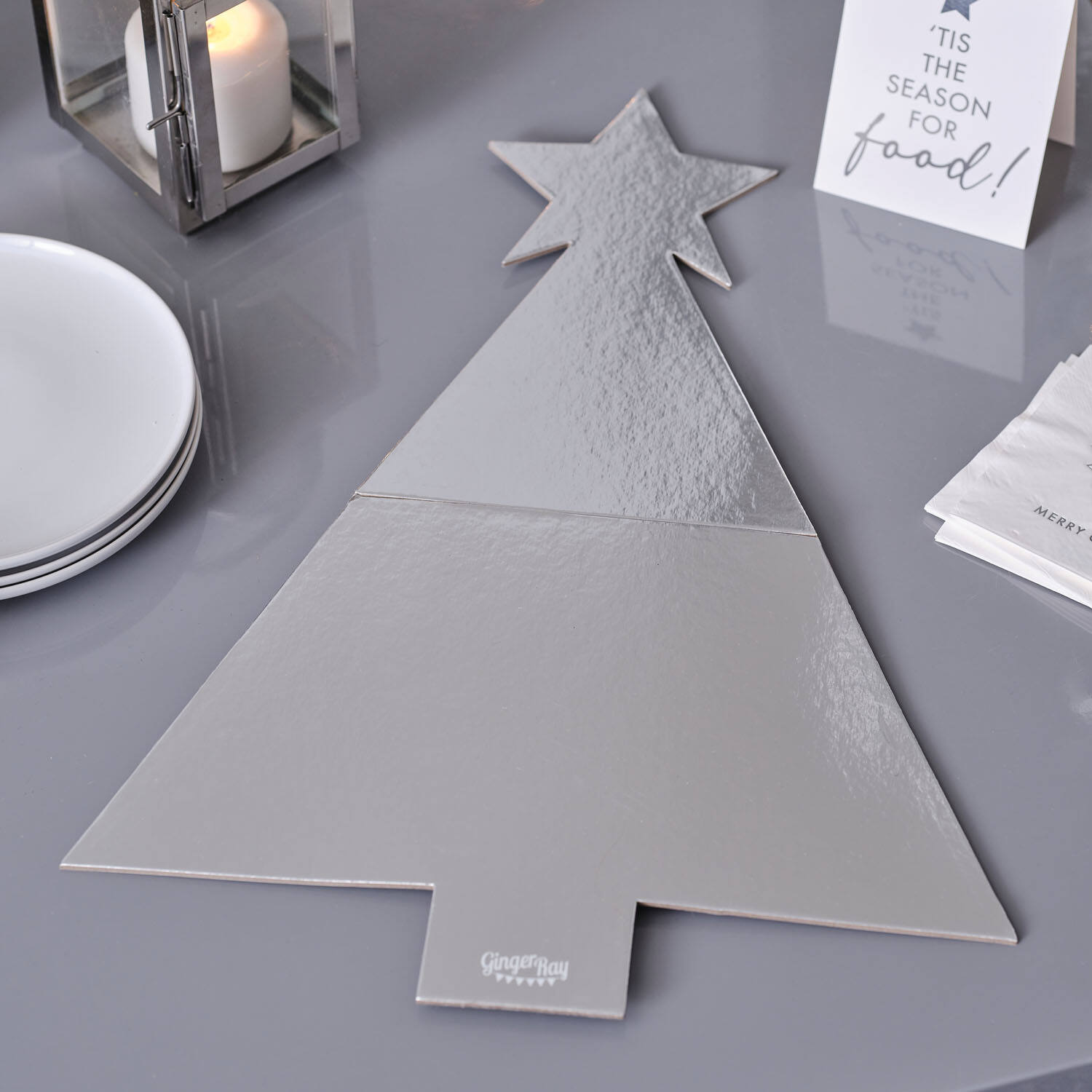 Grazing Board - Silver Tree Shaped
