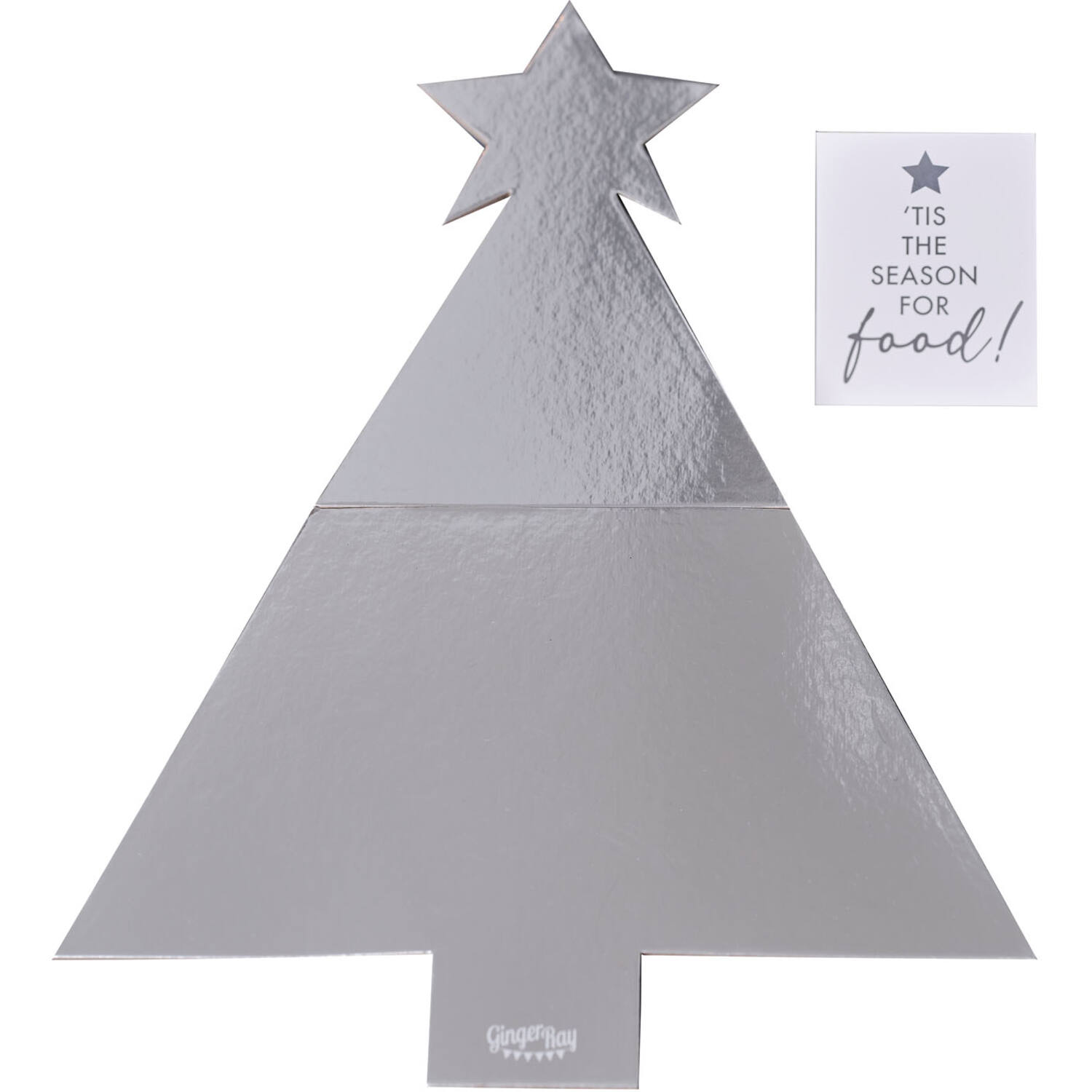 Grazing Board - Silver Tree Shaped