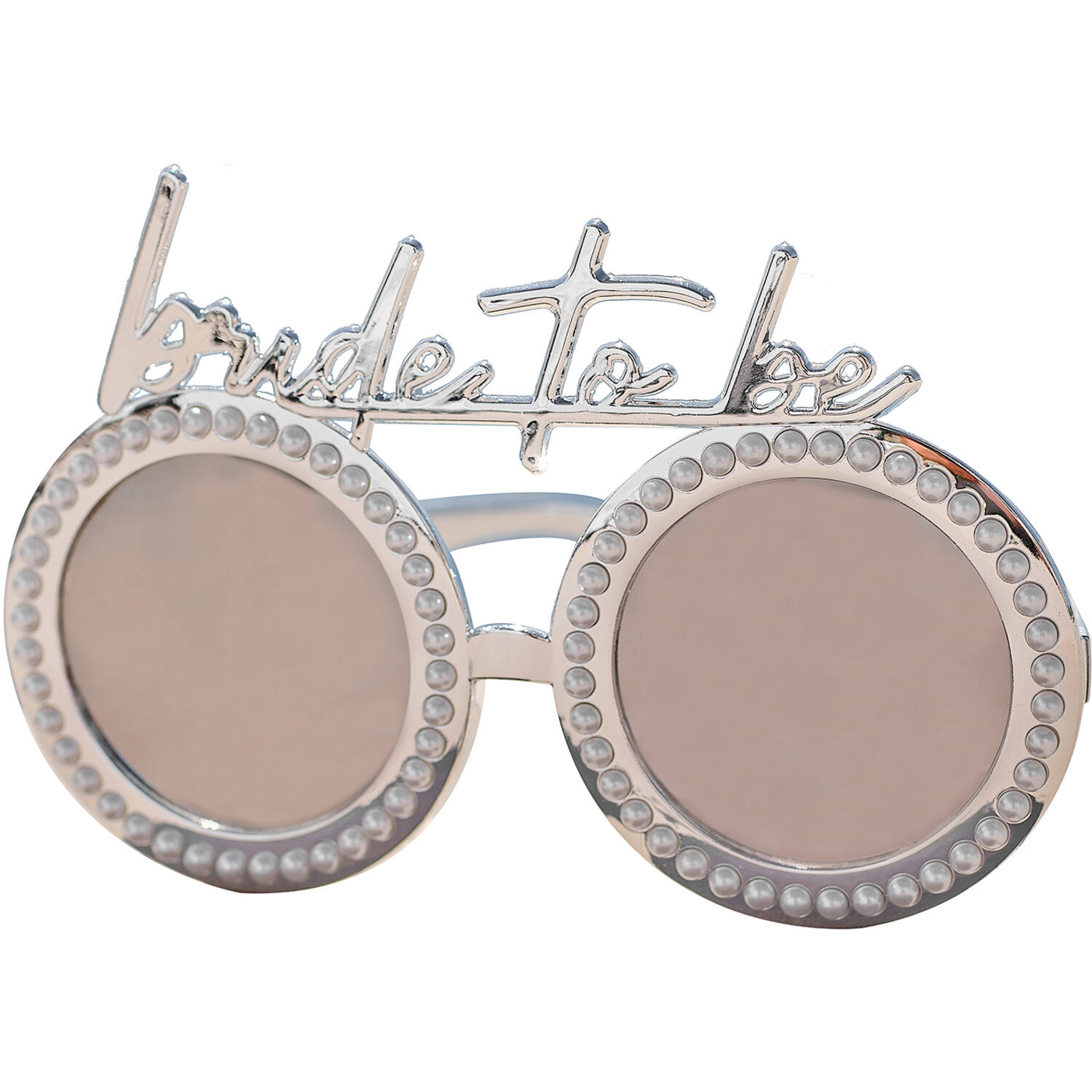 Sunglasses - The Bride - Silver with Pearls