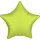Foil Balloon Shape Star - Neon Yellow - 48 cm