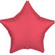Foil Balloon Shape Star - Neon Red - 48 cm