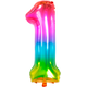 Foil Balloon Shaped Number 1 Yummy Gummy - 81 cm