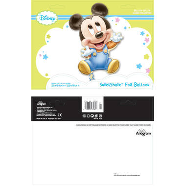 Foil Balloon - Shape - Baby Mickey Mouse