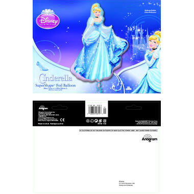 Foil Balloon – Shape – Cinderella – 71 × 84 cm