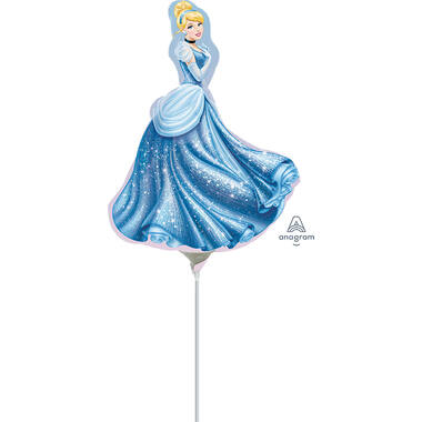 Foil Balloon – Mini Shape – Cinderella – 25 x 33 cm