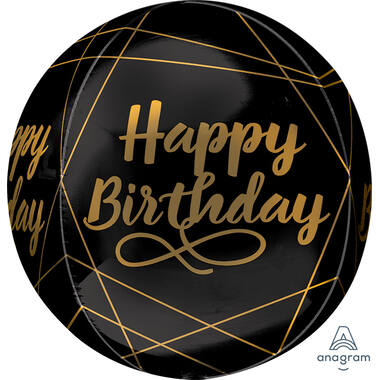 Orbz Elegant Birthday 38x40cm