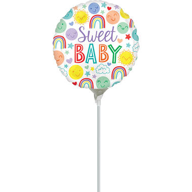 Foil Balloon – Mini – "Sweet BABY" – 23 cm