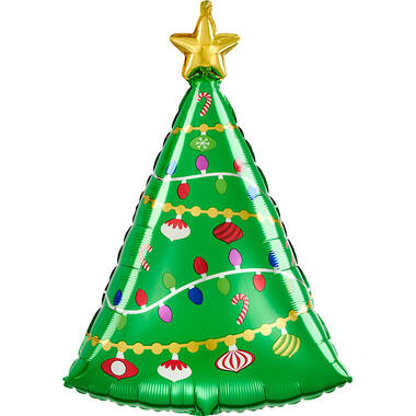 Foil Balloon - Shape - Christmas Tree - Festive Christmas - 45 cm