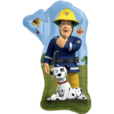 Foil Balloon - Shape - Fireman Sam - 55 x 83 cm