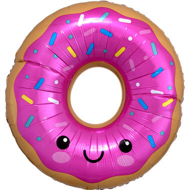 Foil Balloon - Shape - Donut - 68 x 68 cm