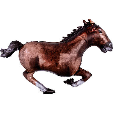 Foil Balloon - Shape - Galloping Horse - 101 x 63 cm