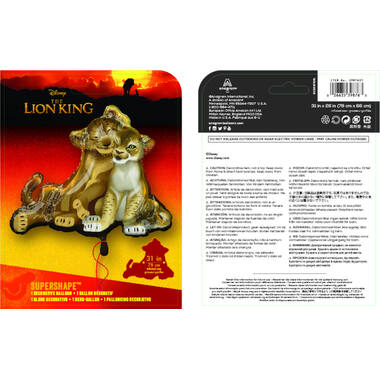 Shape Lion King 78x66cm