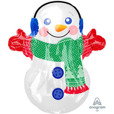 Jr Shape Adorable Snowman 45x53cm