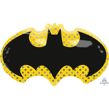 Foil Balloon - Shape - Batman Logo - 76 x 43 cm