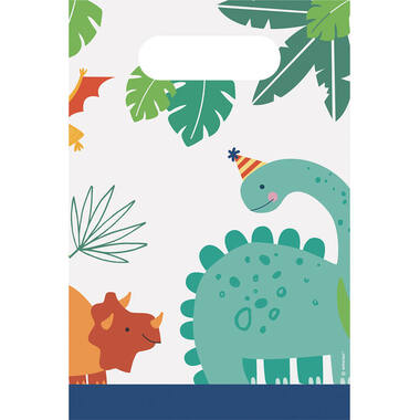 8 Paper Bags Dino-Mite