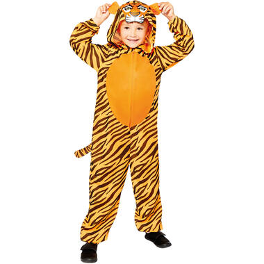 Child Costume Tiger Onesie Age 8-10 Years