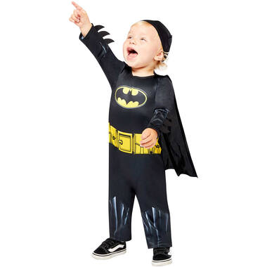 Child Costume Black Batman 6-12 mths