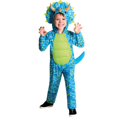 Child Costume Blue Dino Age 6-8 Years