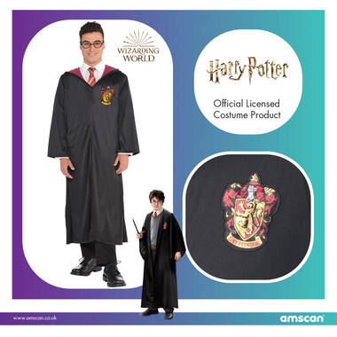 Adult Costume Gryffindor Size Plus