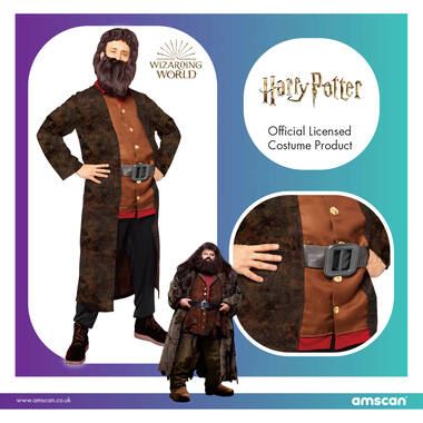 Adult Costume Hagrid Size M
