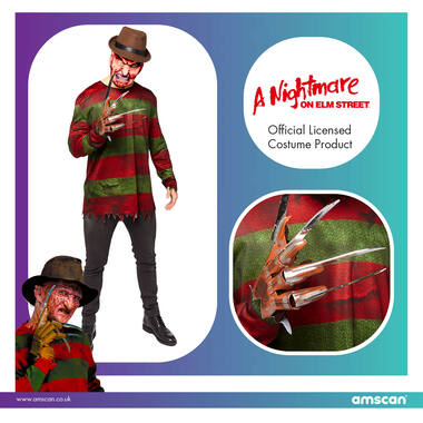 Adult Costume Freddy Kruger Size XL