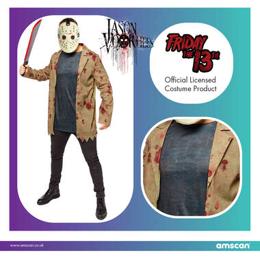 Adult Costume Jason Size XL