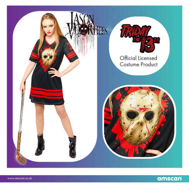 Adult Costume Jason Ladies Size M/L