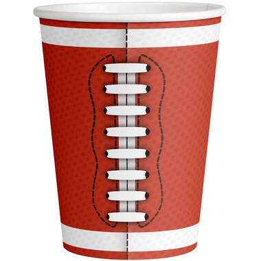 6 Cups Touchdown! Paper 500 ml