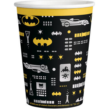 8 Cups Batman Paper 250 ml