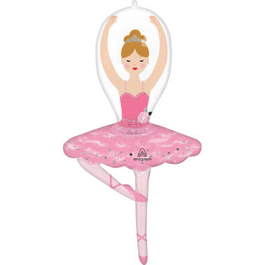 Shape Ballerina Girl Bday