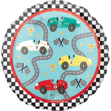 Foil Balloon - HX Race Car - 45 cm