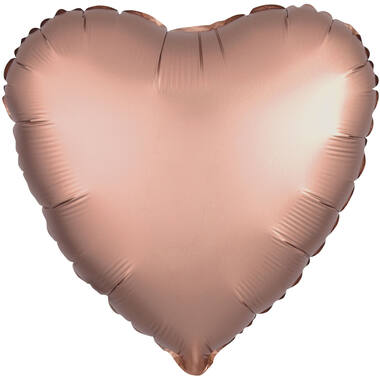 Standard Rose Gold  Foil Balloon Heart Foil Balloon C16 Packaged 43 cm