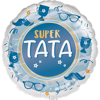 Standard - Super tata - POL Foil Balloon RP40 Packaged 45 cm
