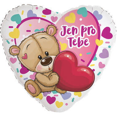 Standard - Jen pro tebe - CZE Foil Balloon RP40 Packaged 45 cm
