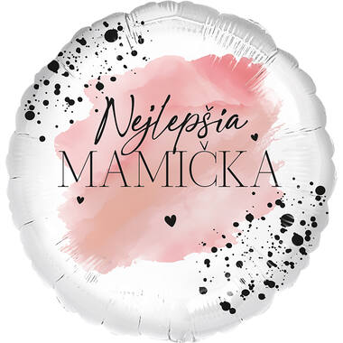 Standard - Najlepsia mama - SLO Foil Balloon RP40 Packaged 45 cm