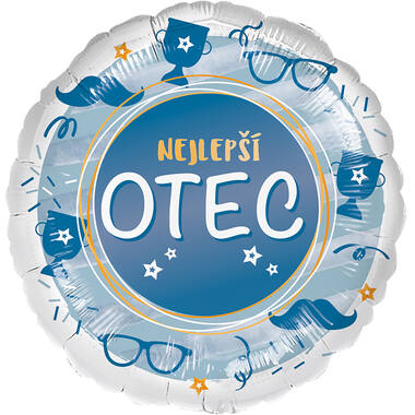 Standard - Najlepsi otec - SLO Foil Balloon RP40 Packaged 45 cm