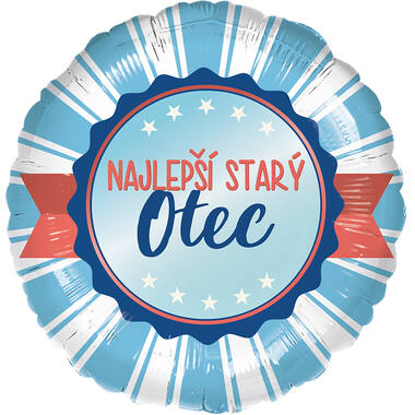 Standard - Najlepsi stary otec - SLO Foil Balloon RP40 Packaged 45 cm