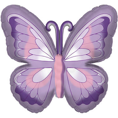 Large Shape Flutter Garden Foil Balloon C50 Packaged