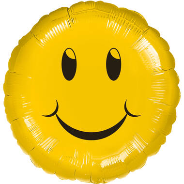 Standard - Smiling face - UNI Foil Balloon RP40 Packaged 45 cm