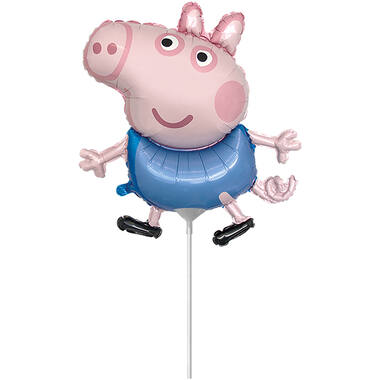 Mini Shape Peppa Pig George Foil Balloon R30 Bulk 22 cm x 30 cm