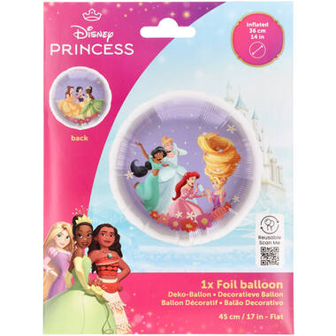 Foil Balloon - Disney Princesses - 45 cm