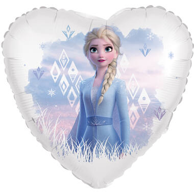 Foil Balloon - Heart Shape - Frozen Elsa - 45 cm