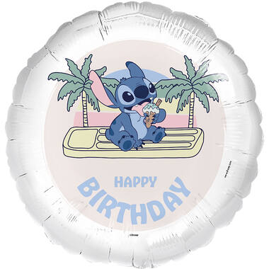 Foil Balloon - Stitch Ice Cream "HAPPY BIRTHDAY" - 45 cm