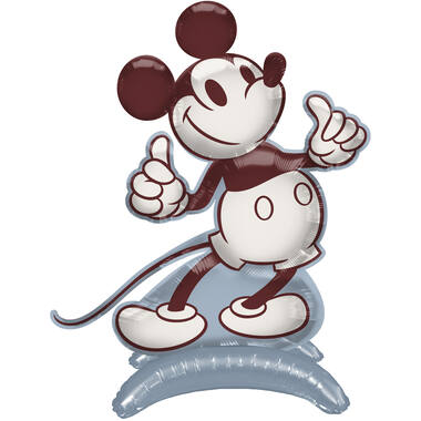 Standing Foil Balloon - Shape - Mickey Mouse - Gender Reveal - 85 cm