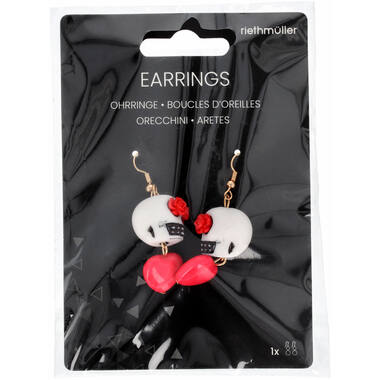 Costume Accessory Earrings Day of the Dead