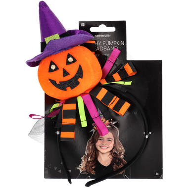 Costume Accessory Headband    Witchy Pumpkin One Size