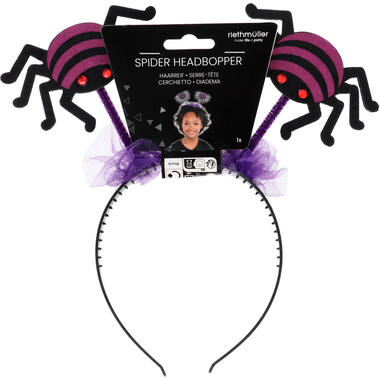 Child Headbopper Spiders One Size